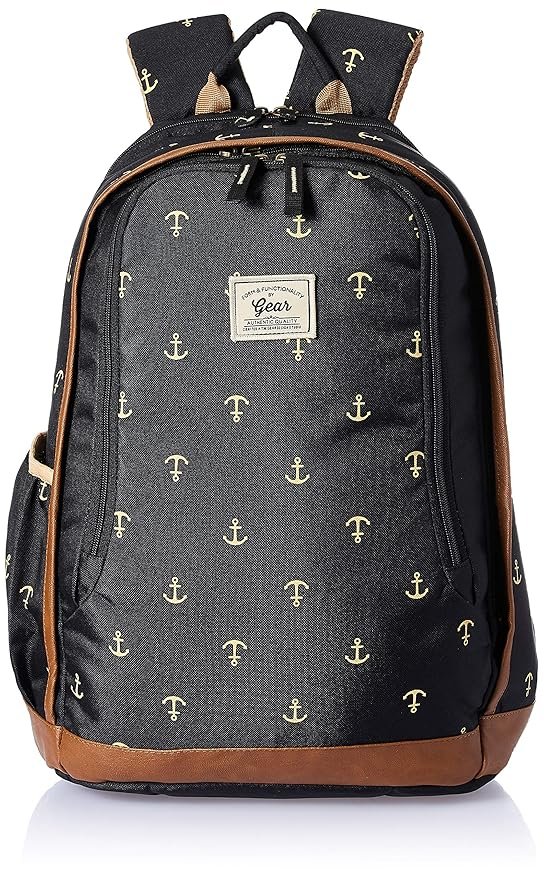 Gear Anchor Triumph 30 Ltrs Black-Beige Standard 4 Compartment